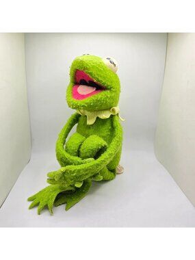 VTG Kermit the Frog Plush Stuffed Animal 1976 Fisher Price 850 Jim Henson Muppet